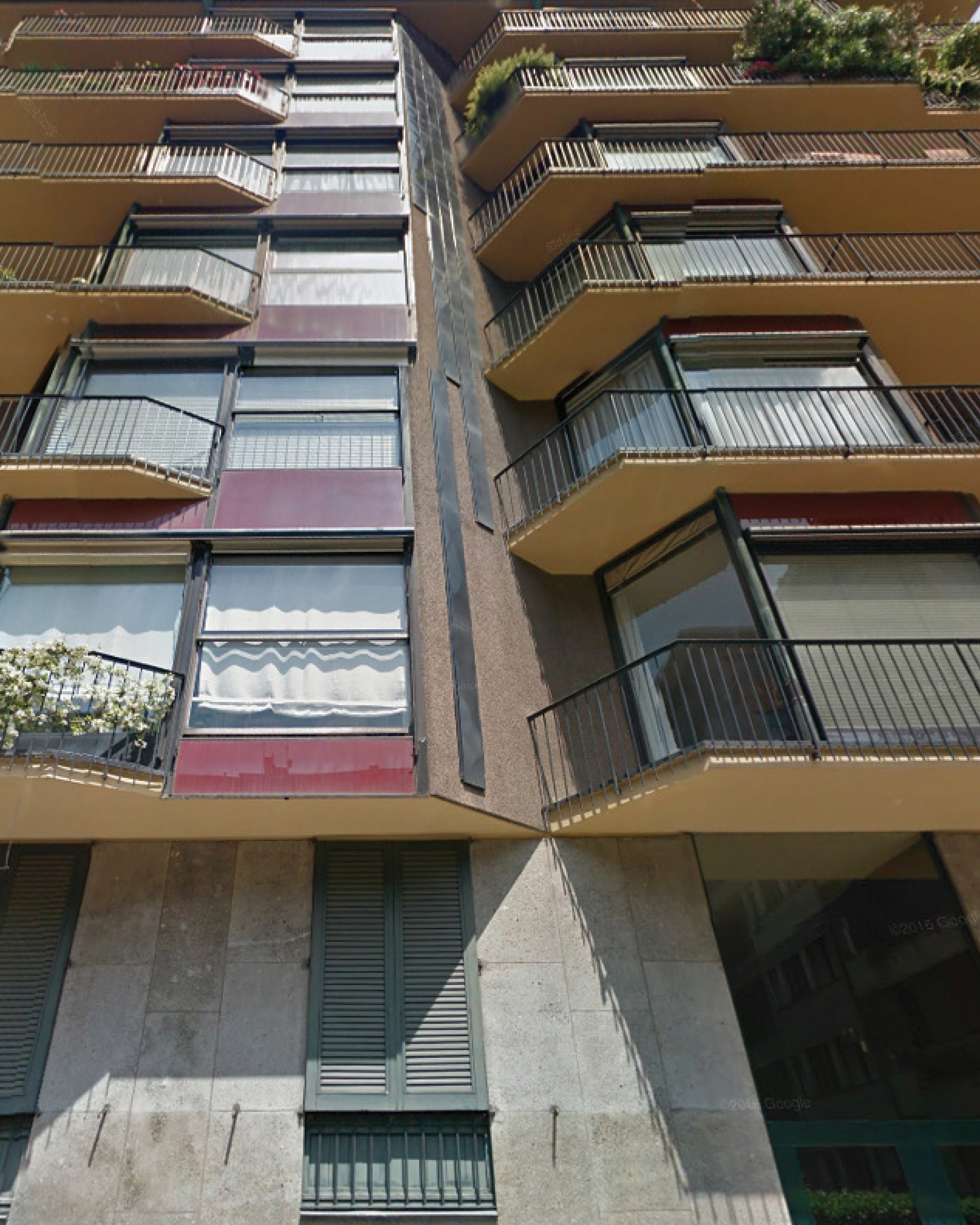 Immeuble d’habitation via Vigoni 13, Milano. 1957