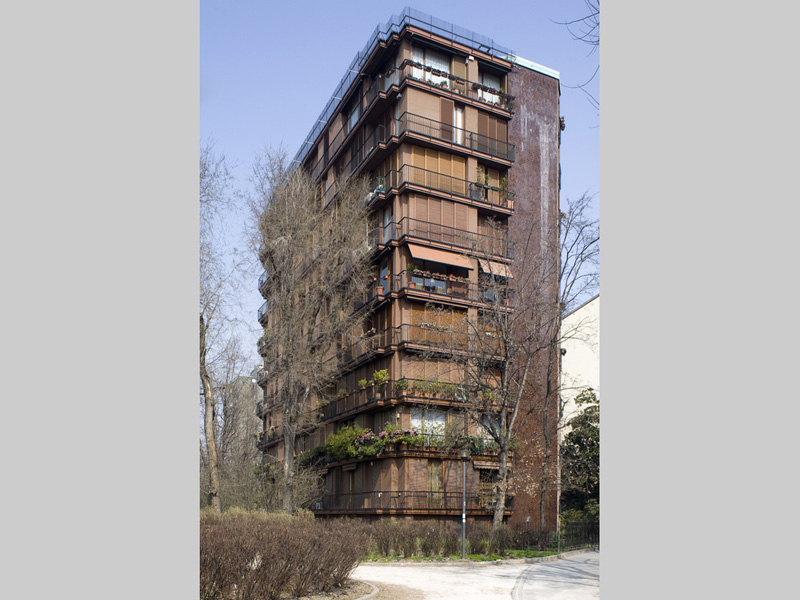 Edificio per abitazioni, via Massena 18, Milano, 1958‑1963