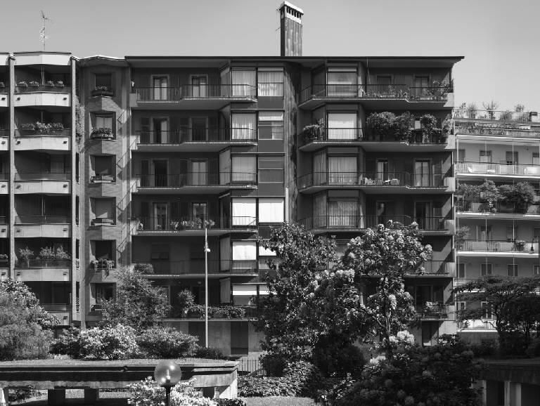 Edificio per abitazioni, via Vigoni 13, Milano, 1955‑1959